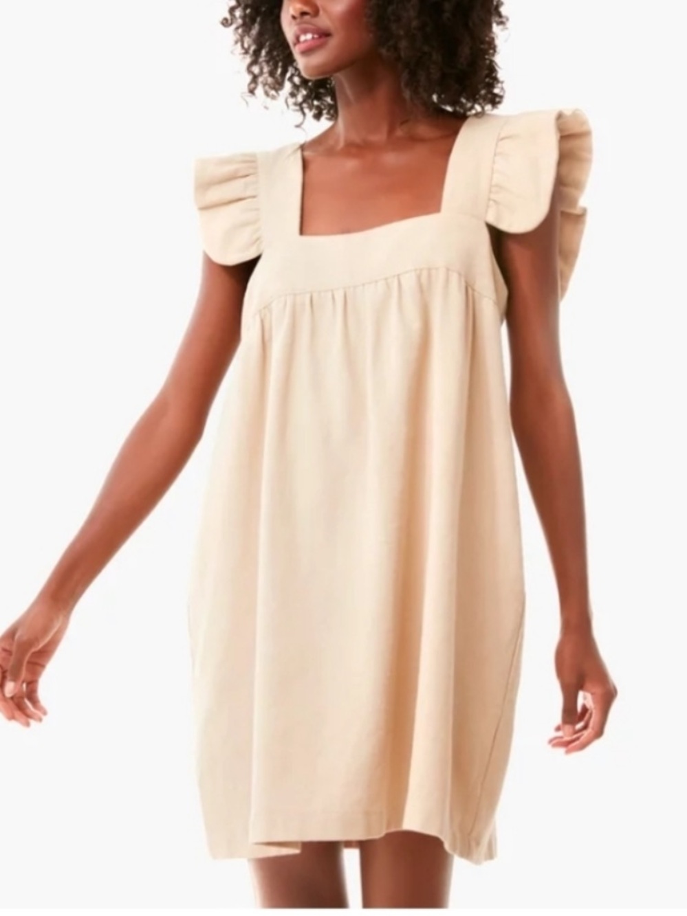 Pomander Place Hazel flutter sleeve dress Sz L